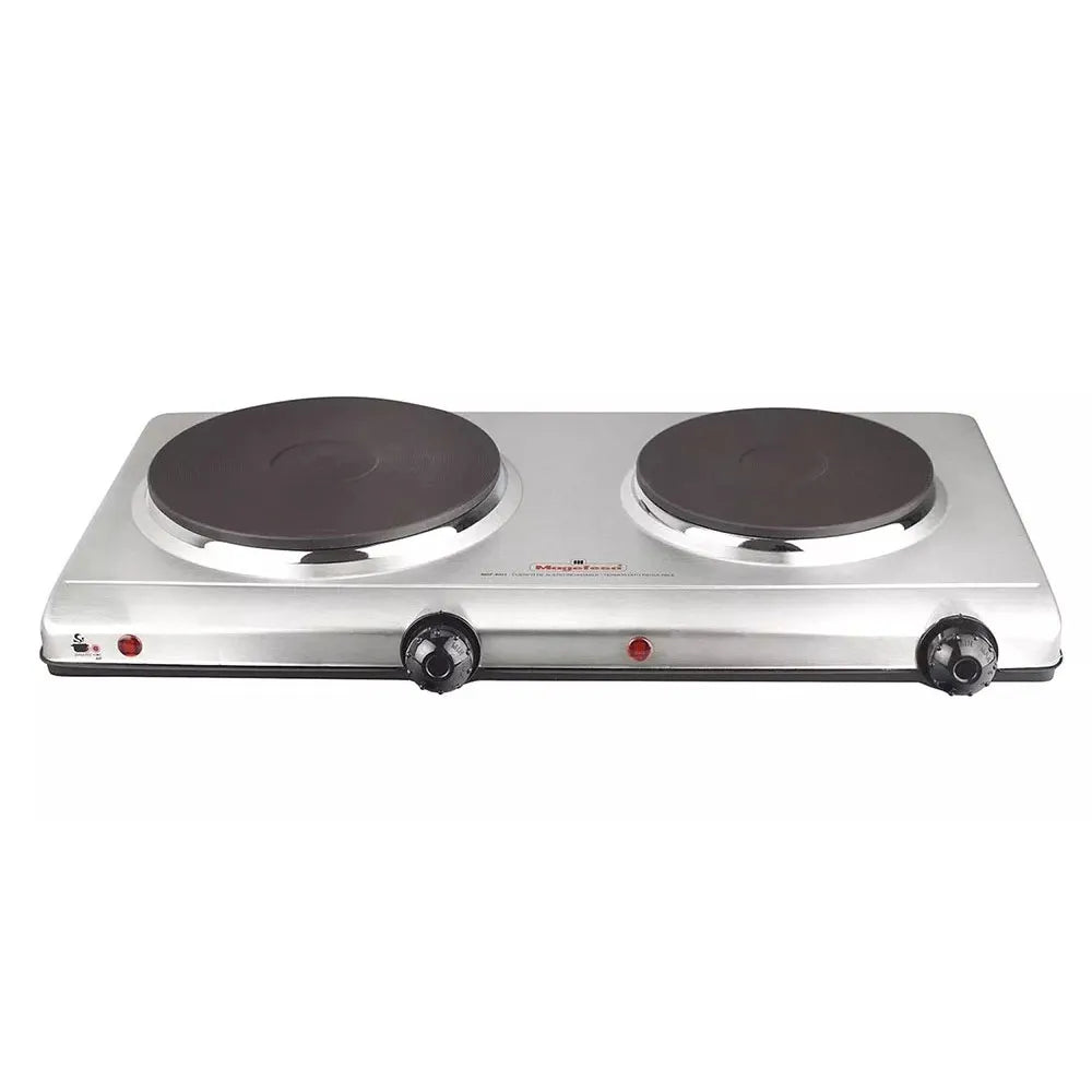 Cocina Eléctrica Portátil 2000W Magefesa Dinamic Inox Duo MGF8022