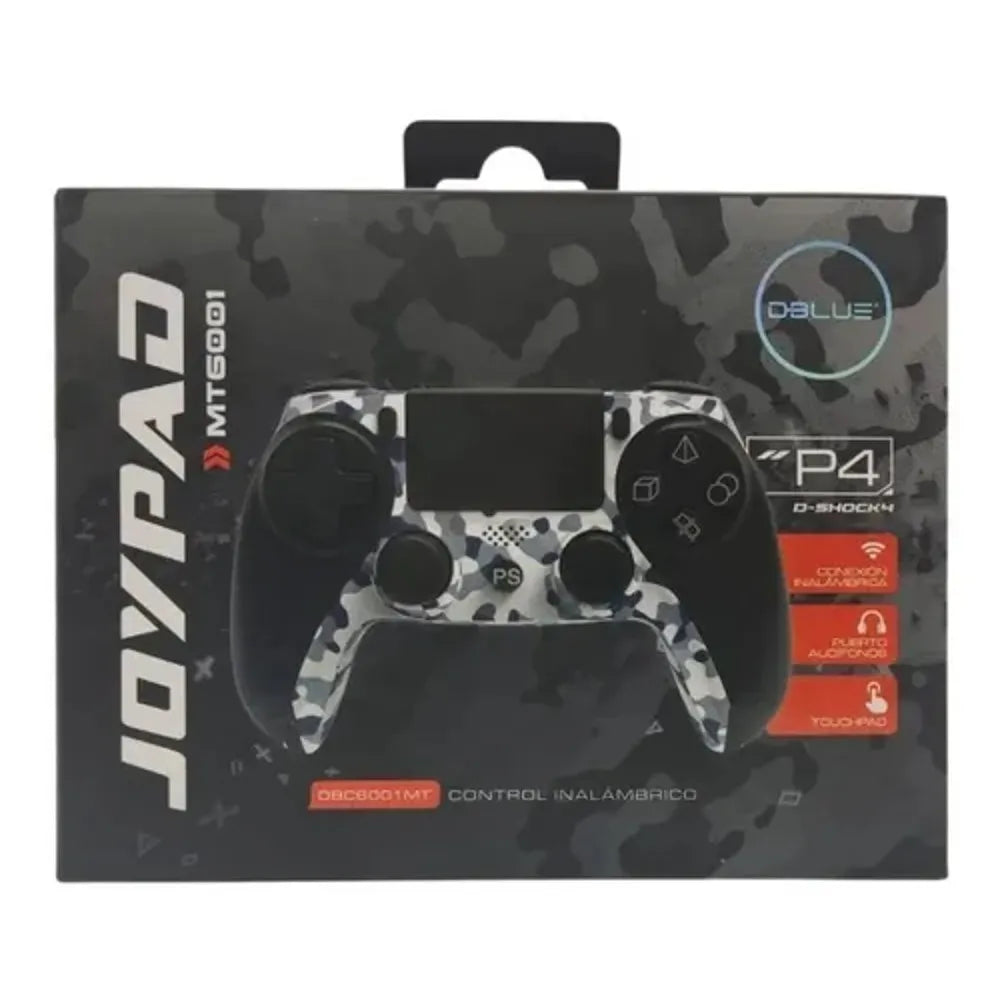 Control Wireless Double Shock PS4 D-Blue MT6001