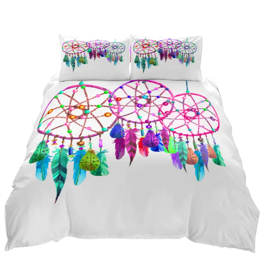 Cubrecama Quilt de 2 Plazas Estampados Atrapa Sueños 513