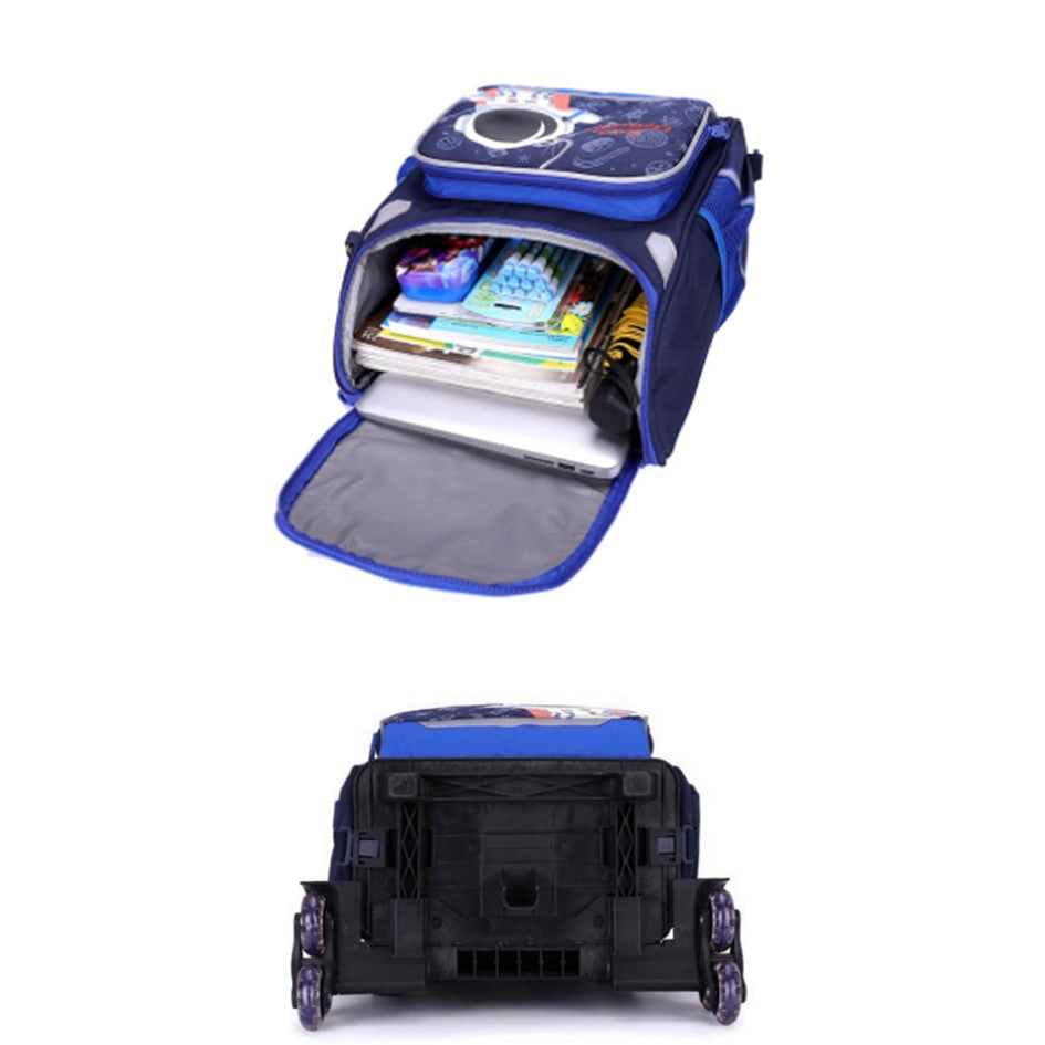 Mochila Escolar con Ruedas para Niños Bolso