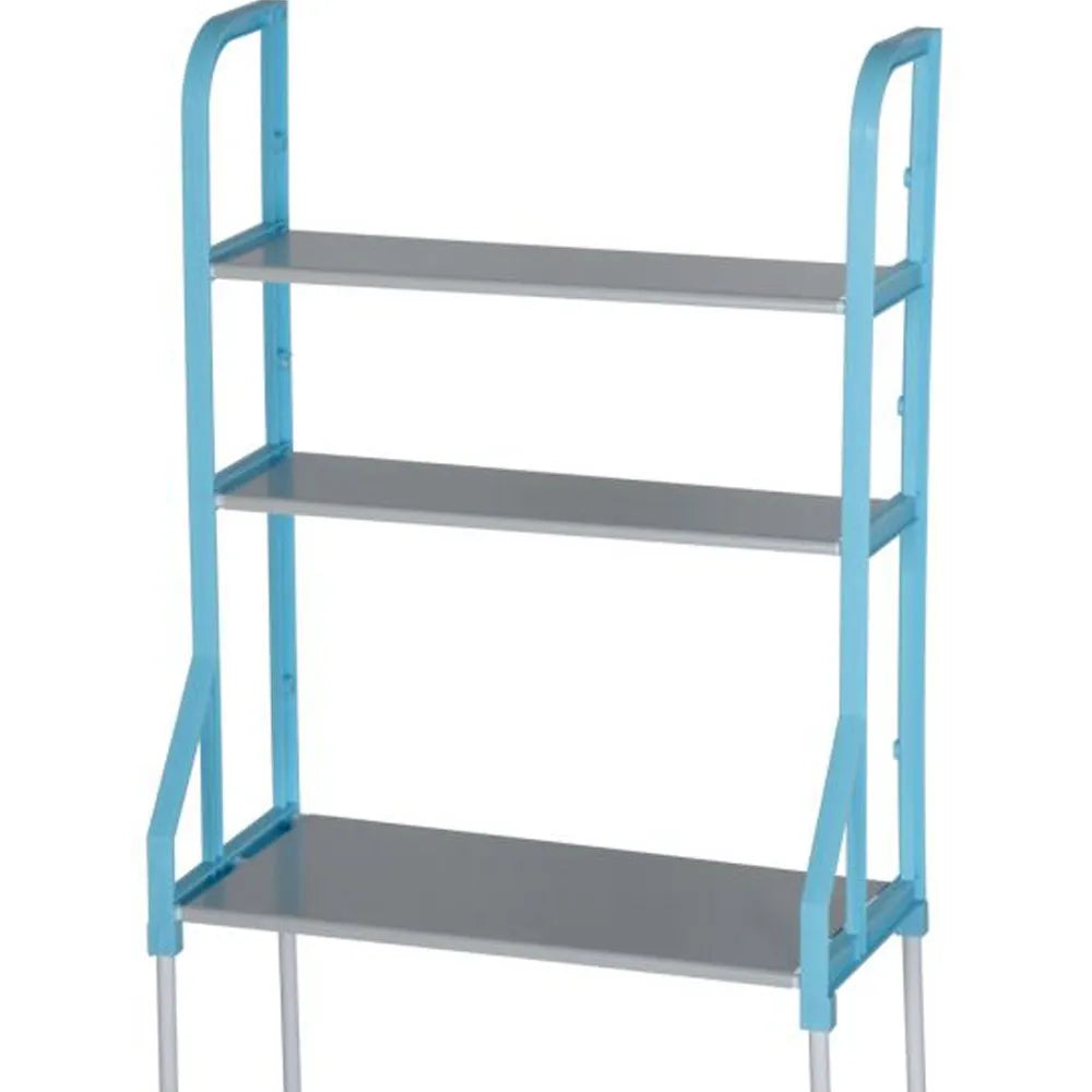 Estante Organizador de 3 Niveles para Lavadora Color Azul