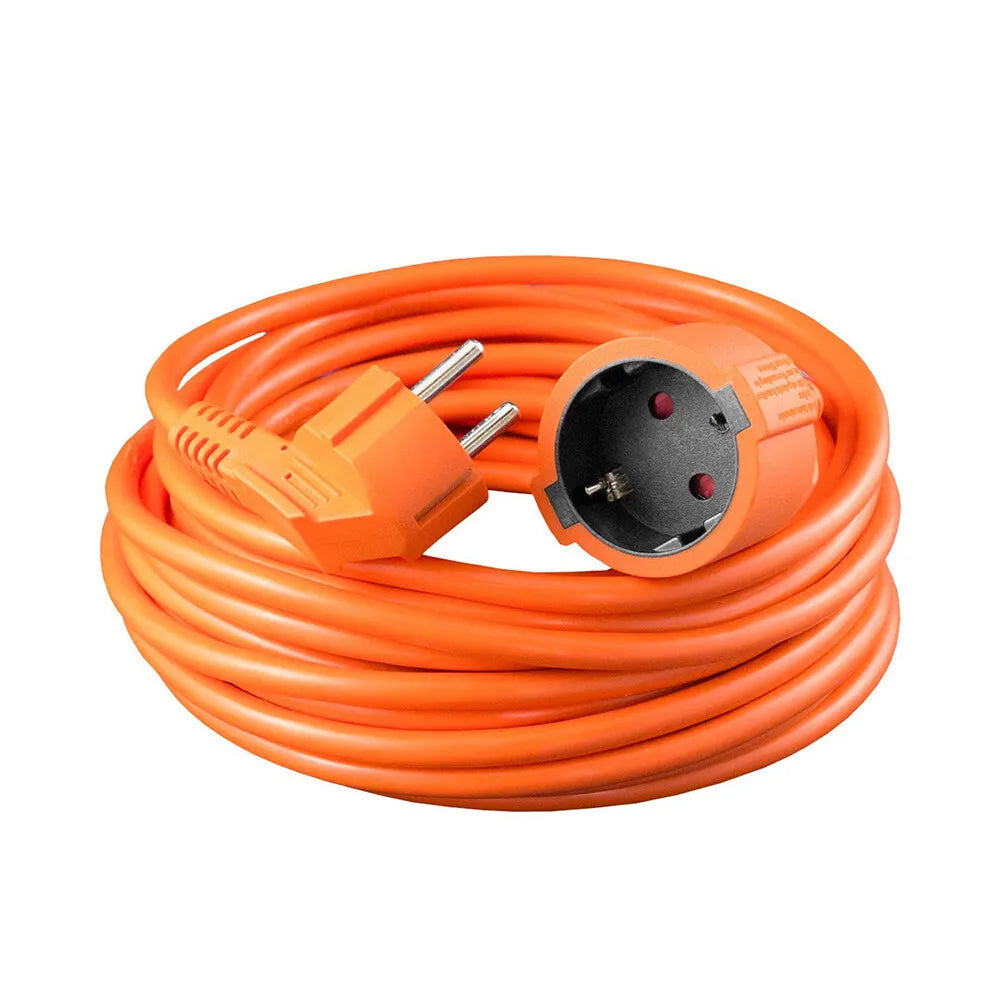 Extensión Eléctrica de 30 Metros Color Narnaja