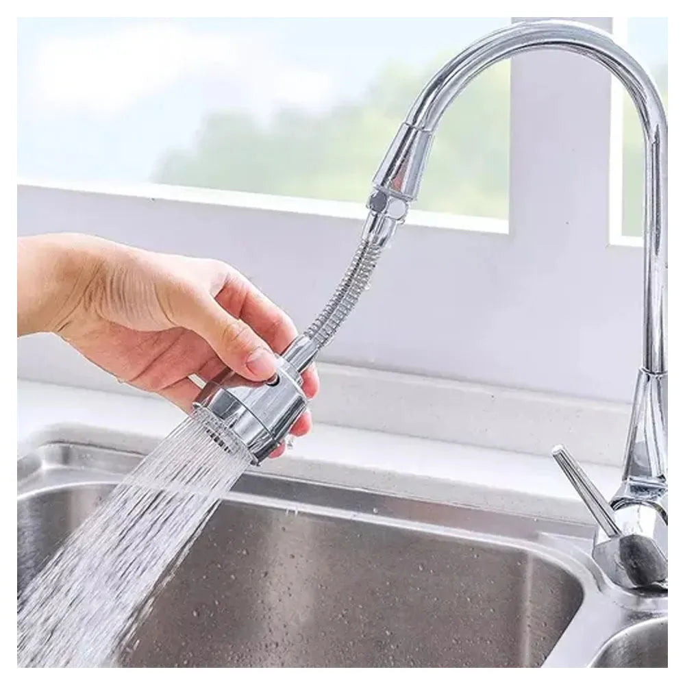 Grifo Flexible Lavaplatos 360° de 2 Modos 20 cm