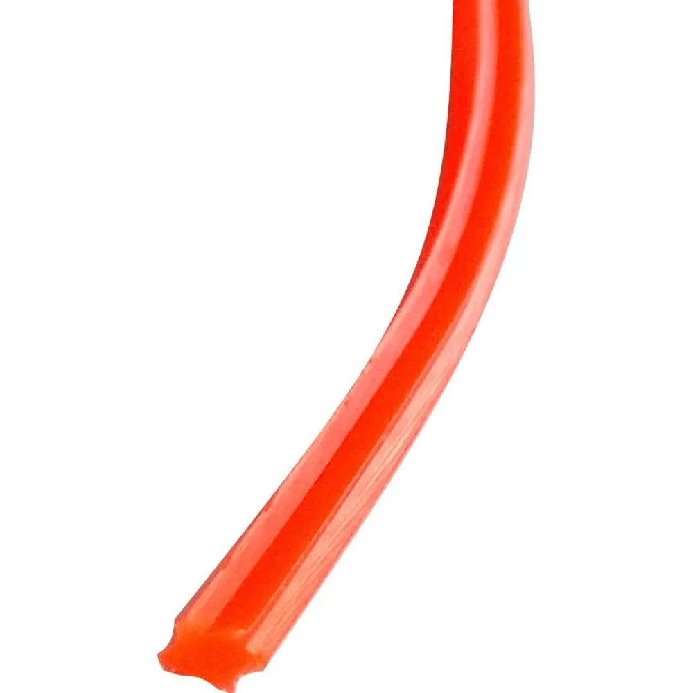 Hilo Nylon para Orilladora 2.4mm x 15 Metros de Estrella Color Rojo