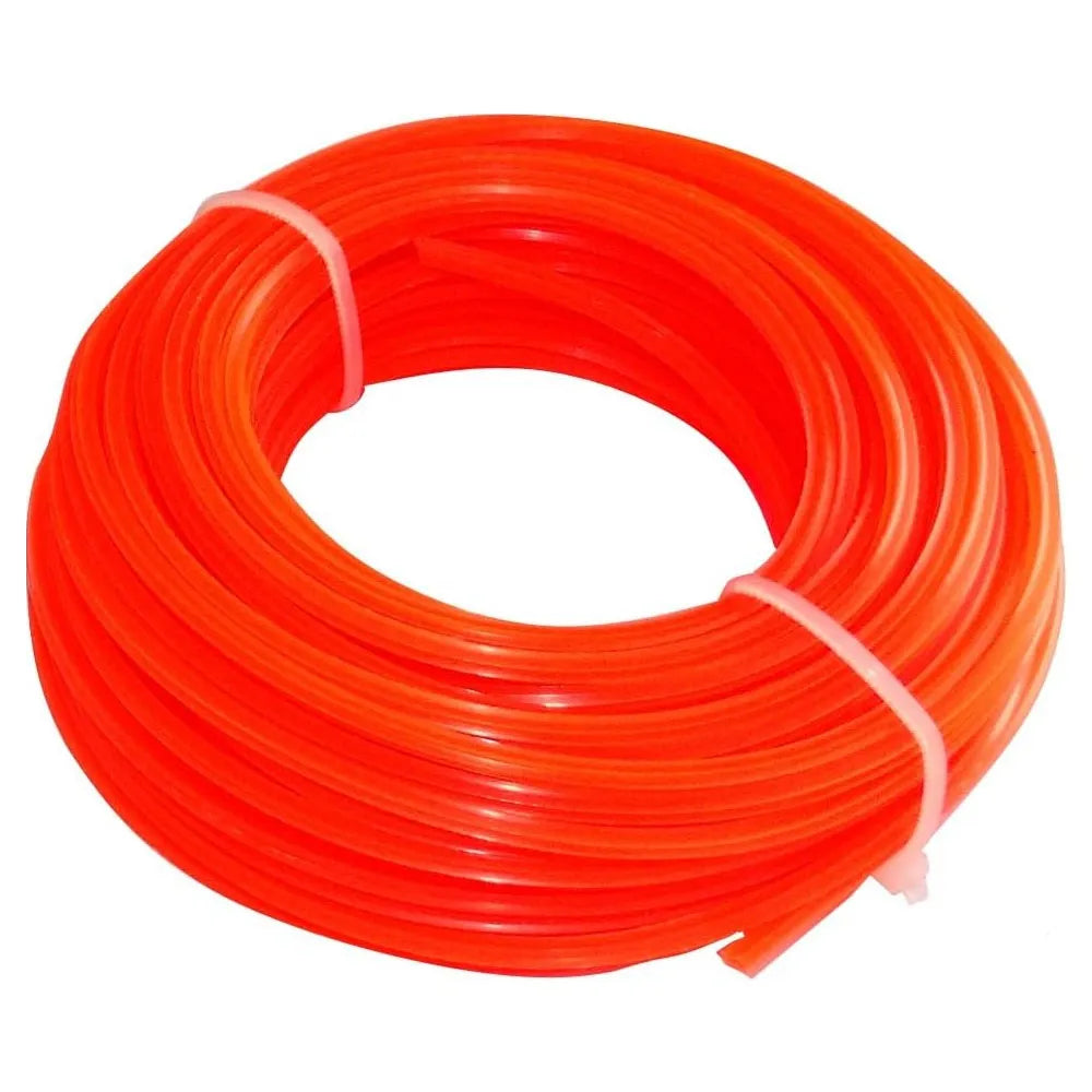 Hilo Nylon para Orilladora 2.4mm x 15 Metros de Estrella Color Rojo
