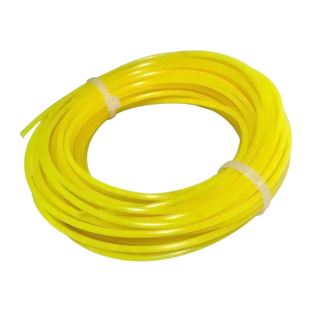 Hilo Nylon para Orilladora 2.7mm x 15 Metros de Circulo Color Amarillo