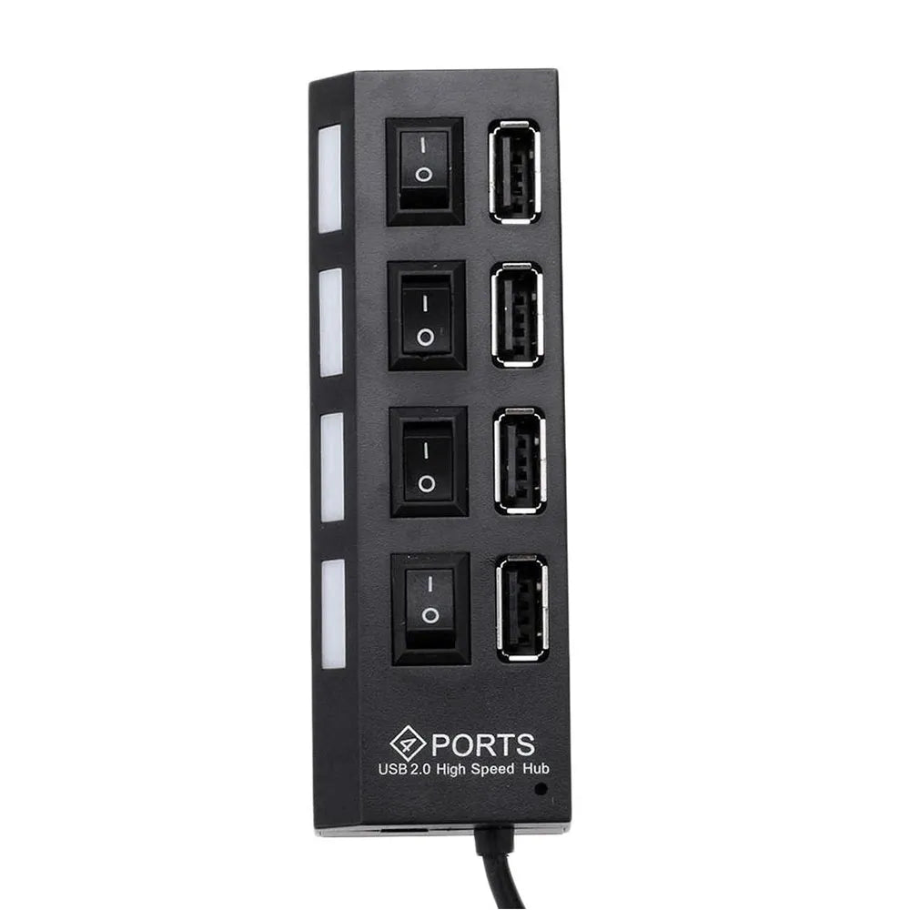 Hub USB IRM USB-A a 4 Puertos USB-A con Switch IRM-08470