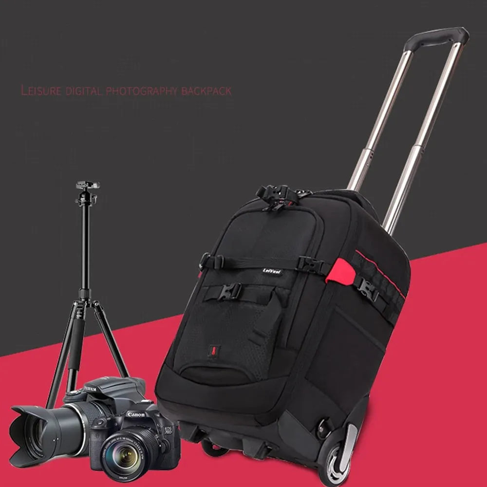 Maleta Mochila con Ruedas para Camáras Fotográficas