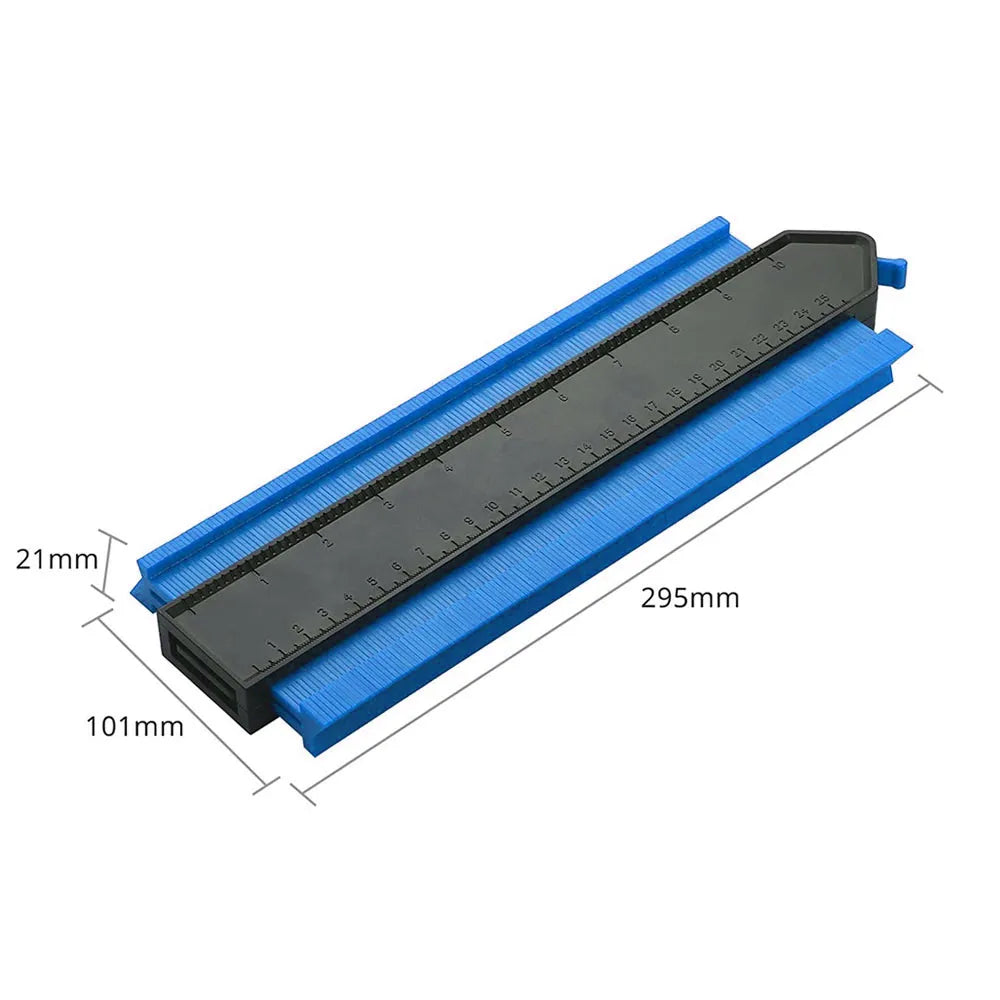 Medidor de Contorno 4″ 25 Cm Color Azul