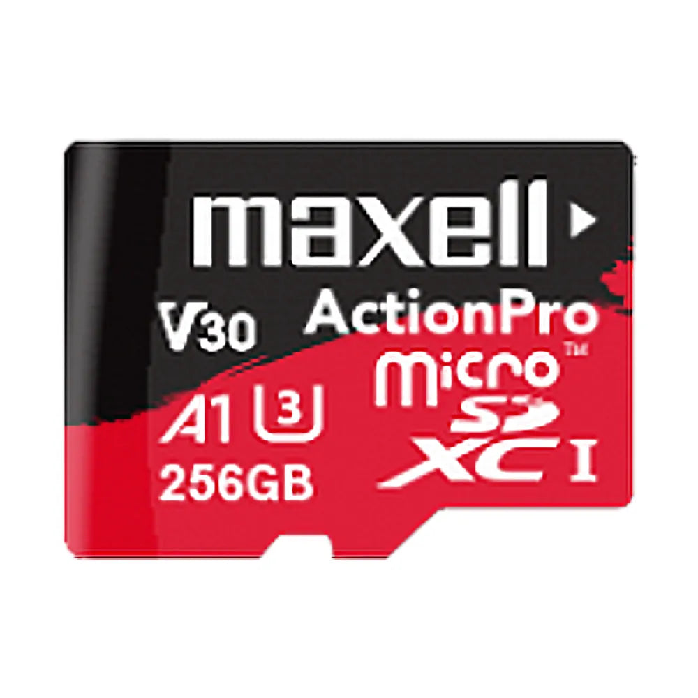 Micro SD XC Maxell Action Pro C10 256GB 100Mb/s UHS-I A1 V30 + Adaptador