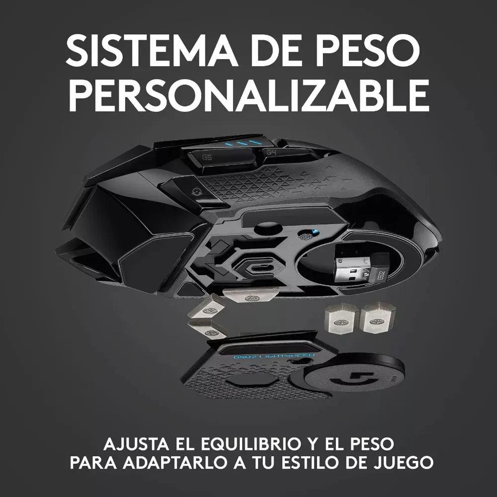 Mouse Gamer Inalambrico Logitech Lightspeed G502