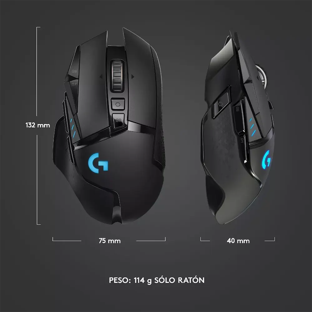Mouse Gamer Inalambrico Logitech Lightspeed G502
