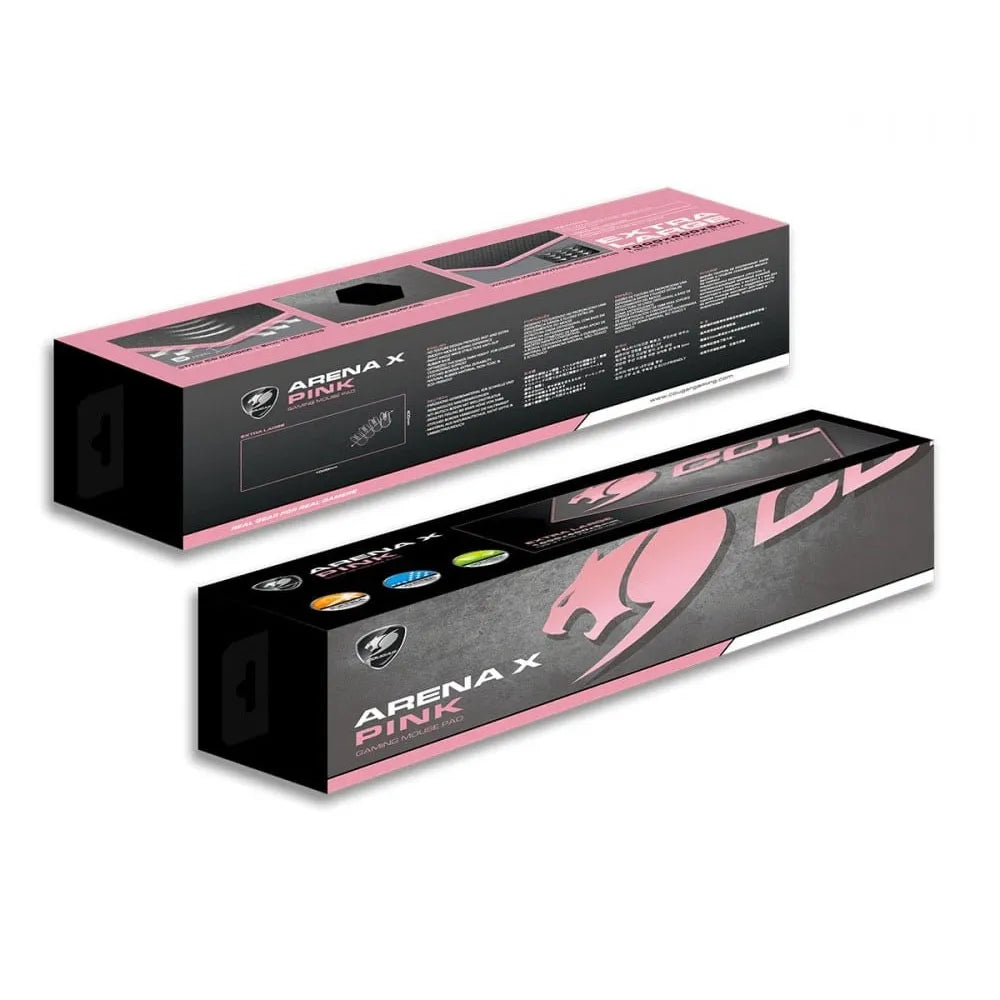 Mouse Pad Gamer Cougar Arena X Rosa XL 1000 x 400 x 5 mm