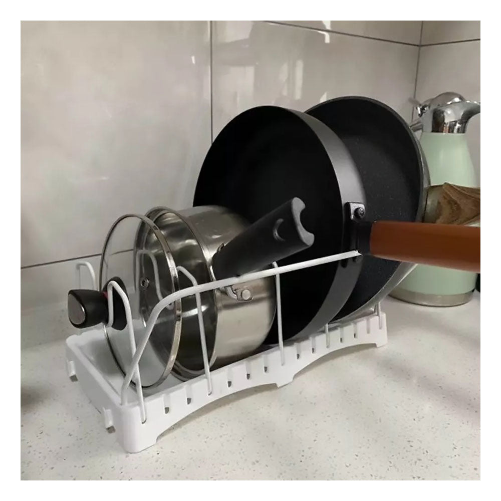 Organizador Multifuncional para Sartén y Olla Ajustable