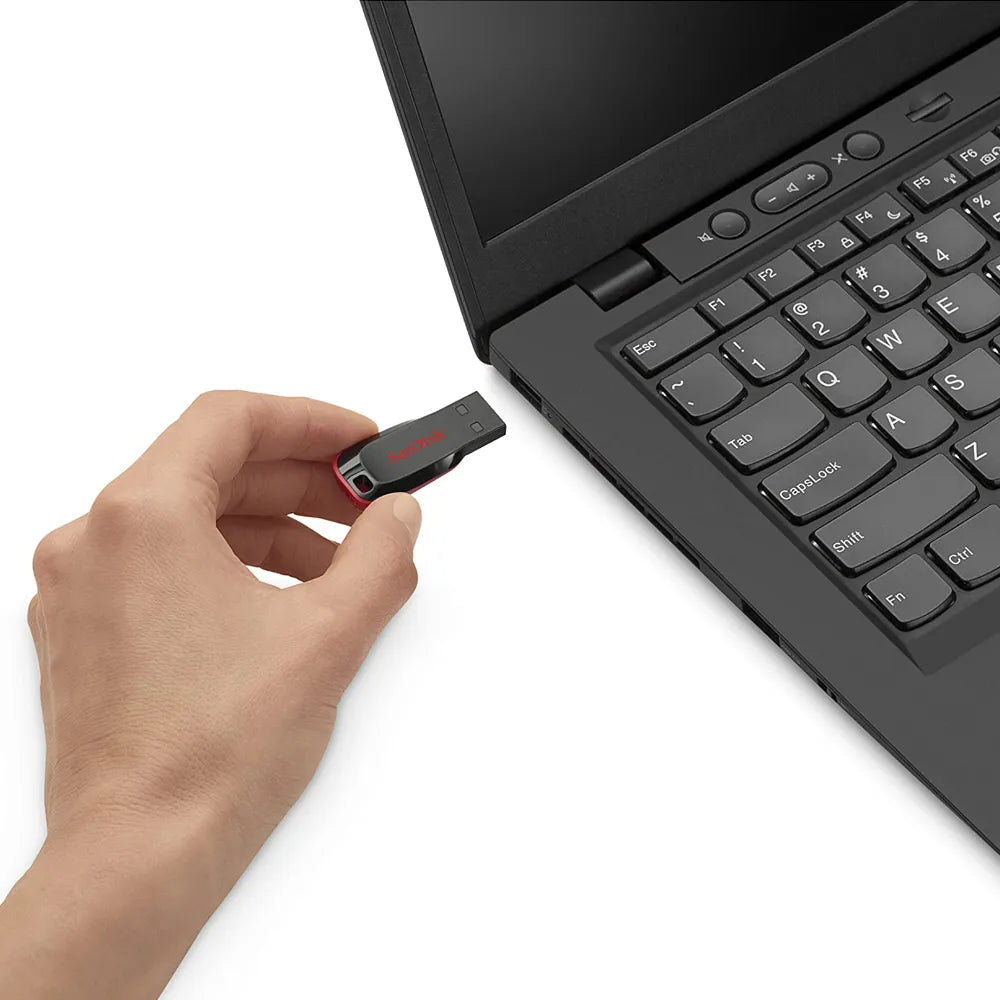 Pendrive Usb 2.0 Sandisk Cruzer Blade 128 GB