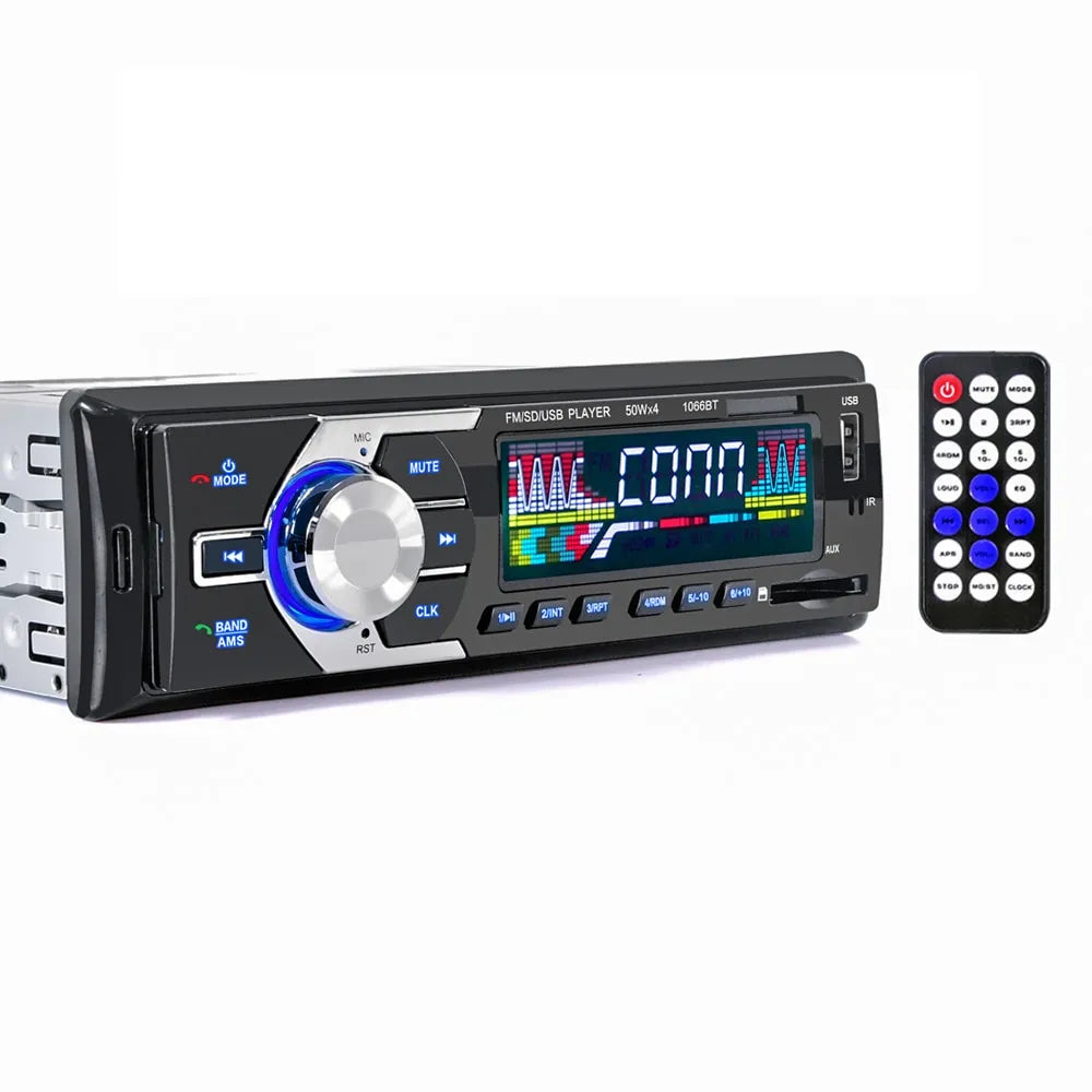 Reproductor de Auto 4X65W Bluetooth USB AUX MI-2035BT