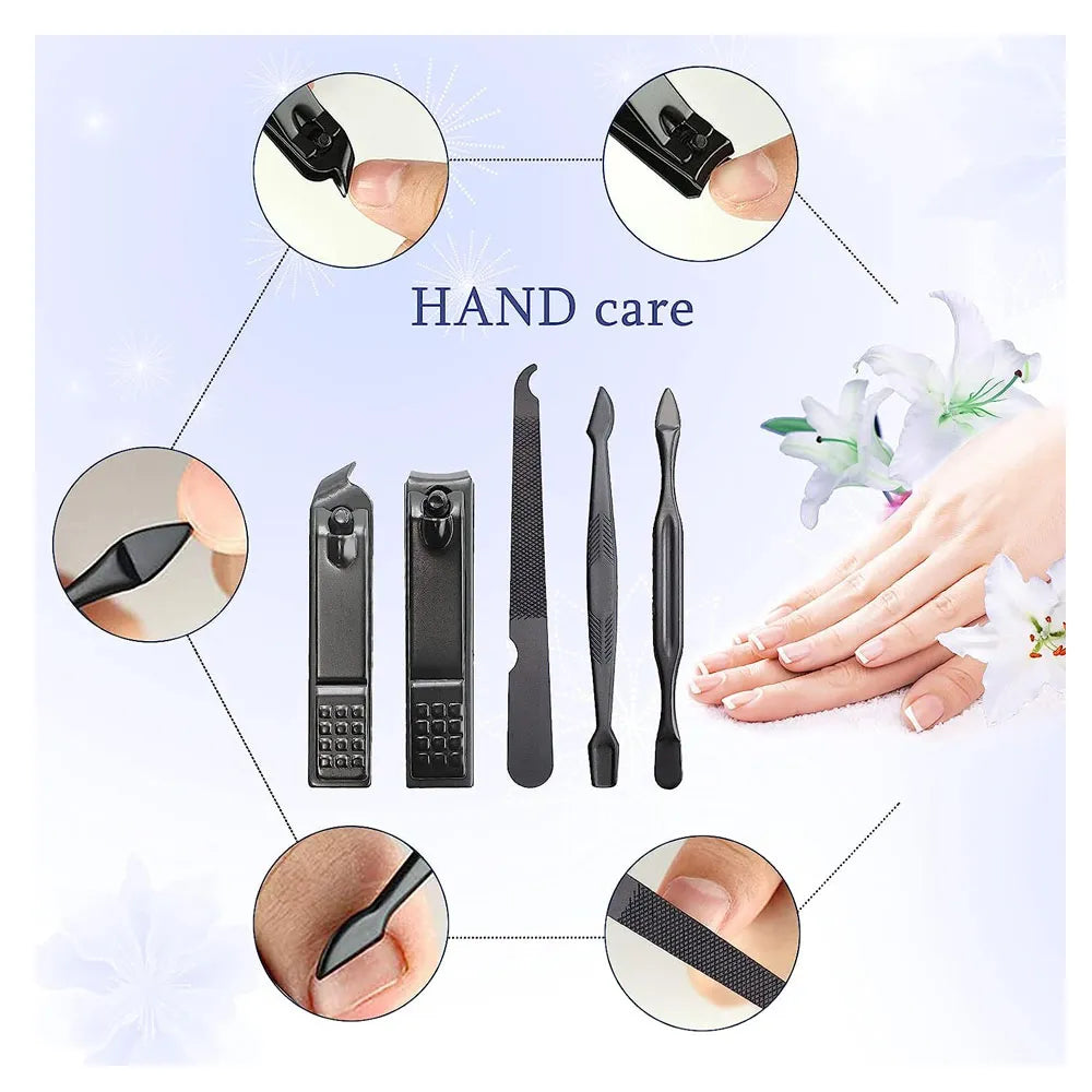 Set de Manicure y Pedicure con Estuche 15 Piezas
