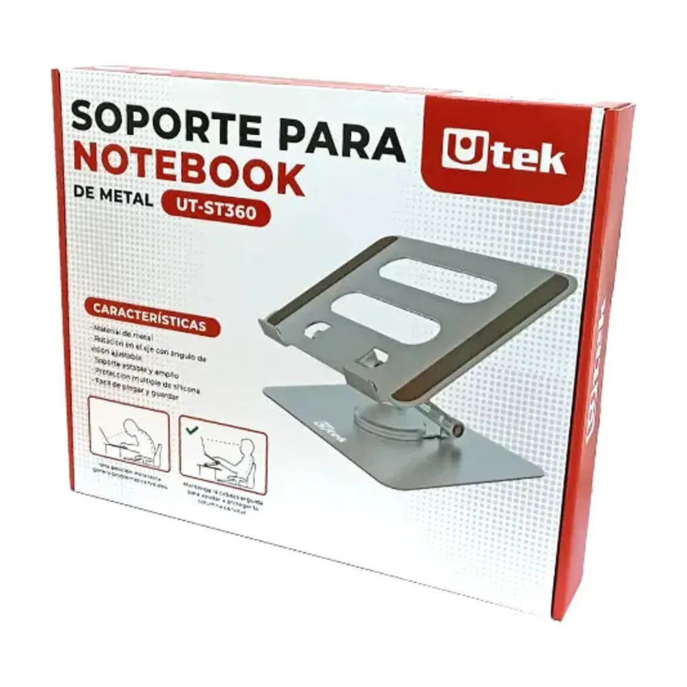 Soporte para Notebook Utek Metalico UT-ST360