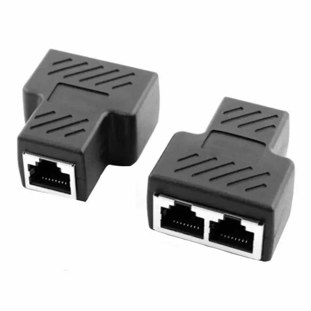 Splitter Cable de Red UTP RJ45 1 A 2 Vias