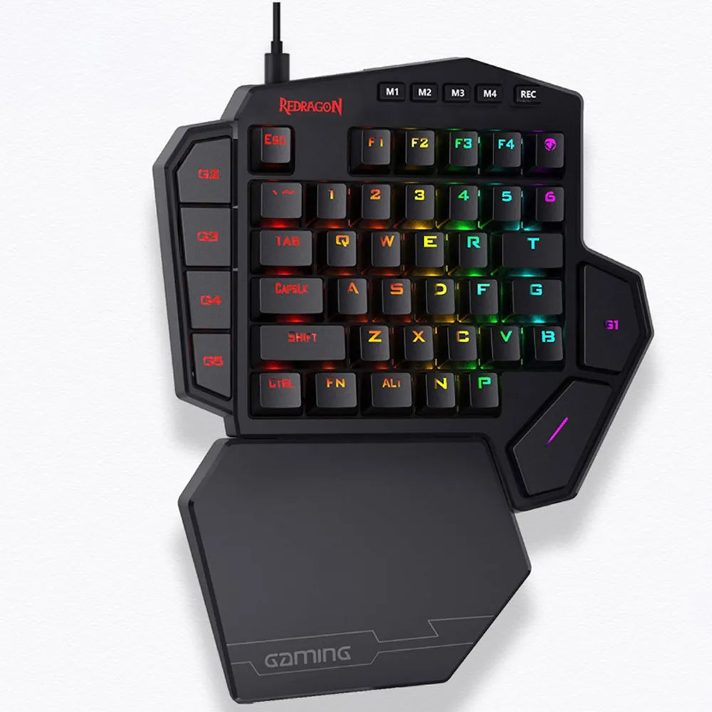 Teclado Mecánico Game One Hand Redragon K585 RGB