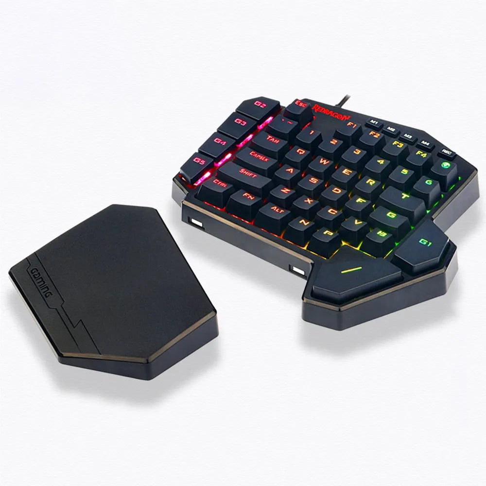 Teclado Mecánico Game One Hand Redragon K585 RGB