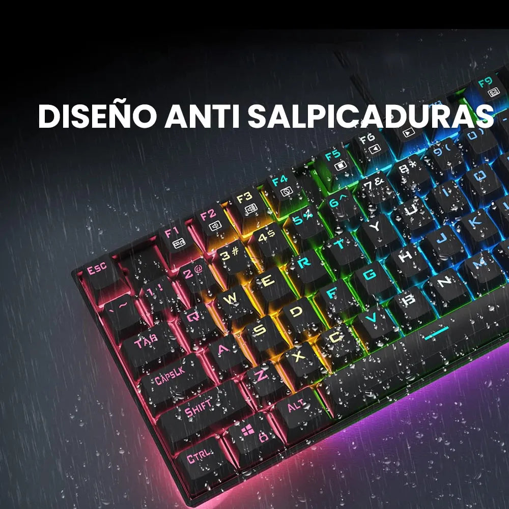 Teclado Mecanico Gamer Redragon Kumara K552RGB-1