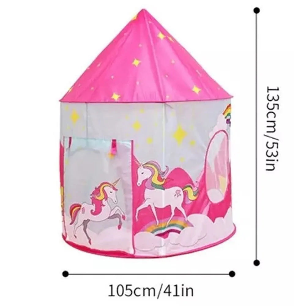 Tienda Carpa Castillo de Unicornio Infantil Niño/a